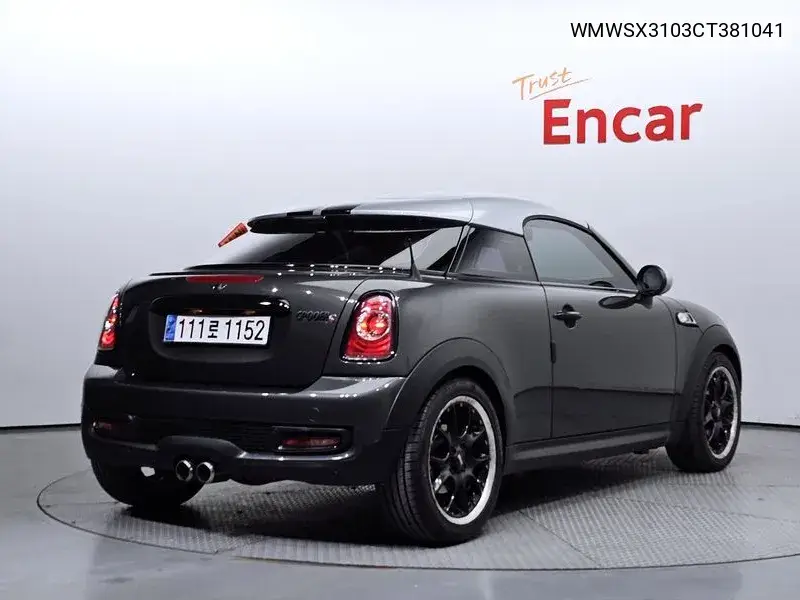 Cooper S Coupe 1.6 VIN: WMWSX3103CT381041 Lot: 39226928