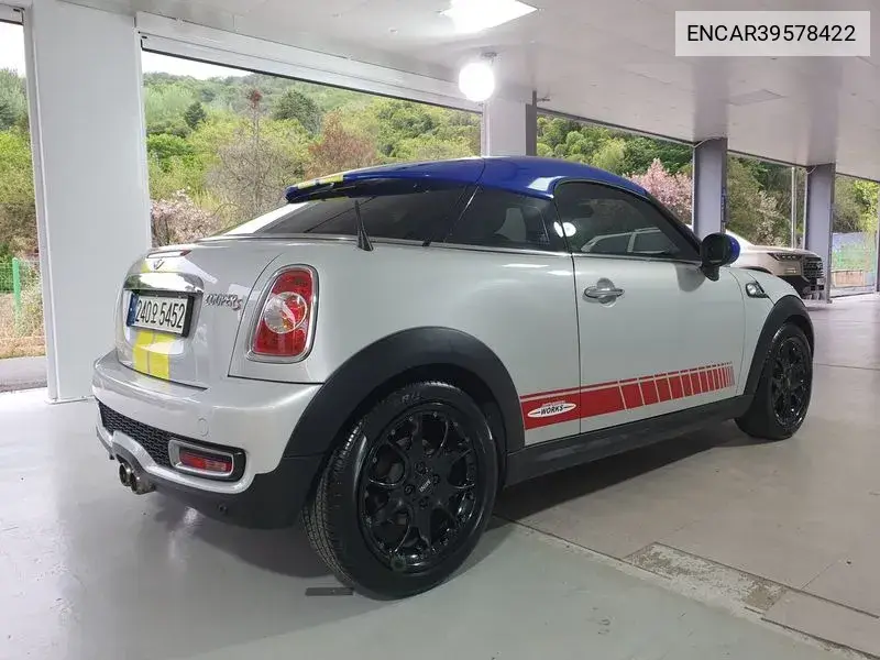 Cooper S Coupe 1.6 VIN: ENCAR39578422 Lot: 39578422