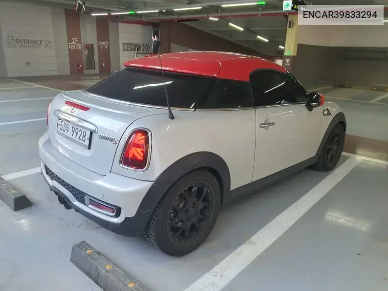 Cooper S Coupe 1.6 VIN: ENCAR39833294 Lot: 39833294