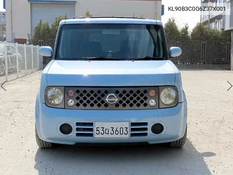 Nissan Cube 1.5 Z11 VIN: KL90B3C0G6Z37X001 Lot: 38529157