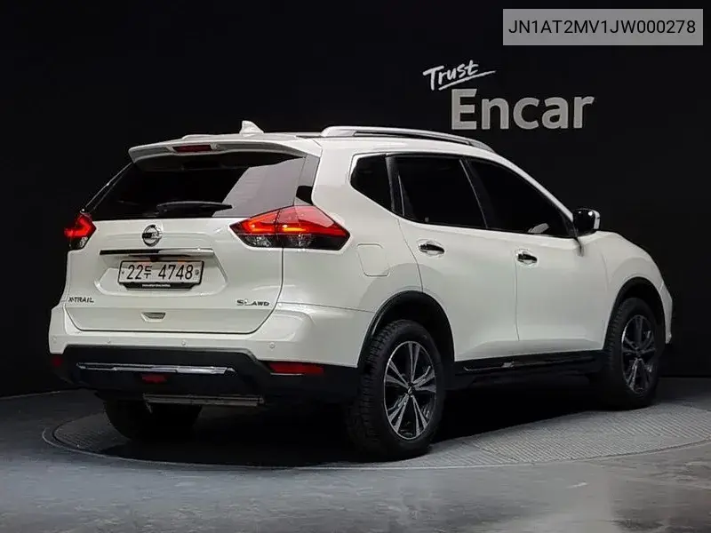 Extrail 2.5 4Wd VIN: JN1AT2MV1JW000278 Lot: 39921999