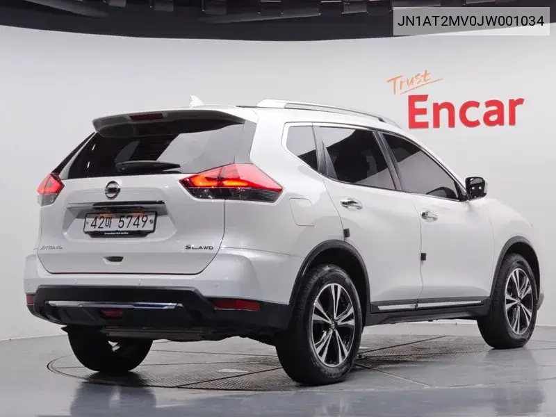 Extrail 2.5 Tech 4Wd VIN: JN1AT2MV0JW001034 Lot: 39937521
