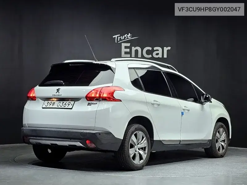 2008 1.6 E-Hdi Pelin L VIN: VF3CU9HP8GY002047 Lot: 39183930