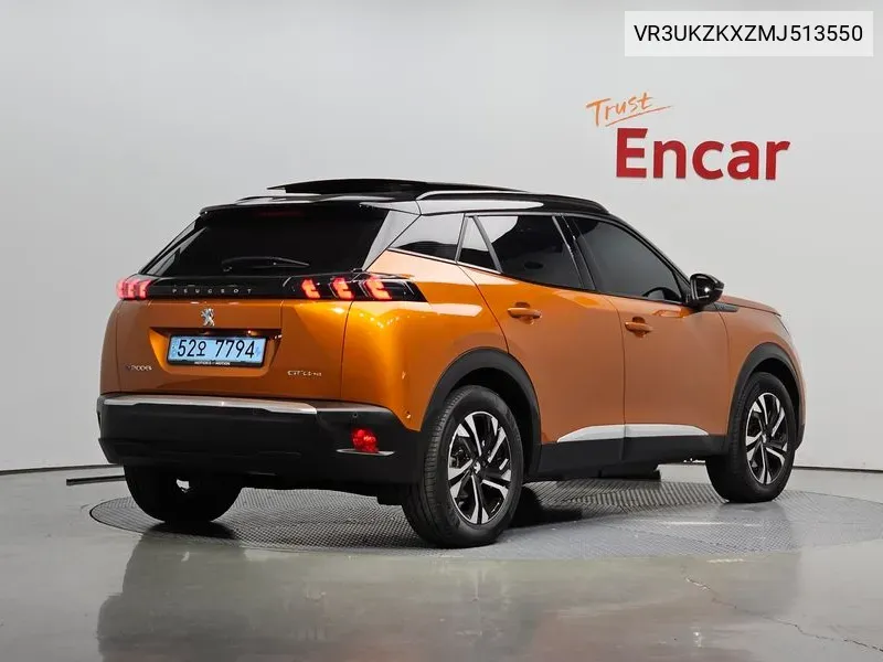 E-2008 2Nd Generation Ev Gt Line VIN: VR3UKZKXZMJ513550 Lot: 37772292