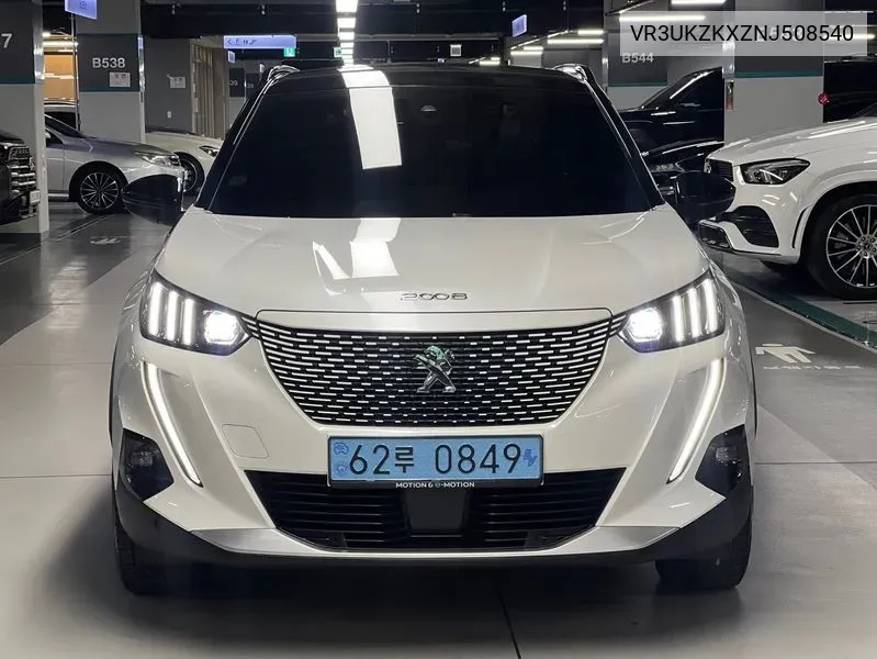 Peugeot E-2008 2Nd Generation Ev Gt VIN: VR3UKZKXZNJ508540 Lot: 38276336