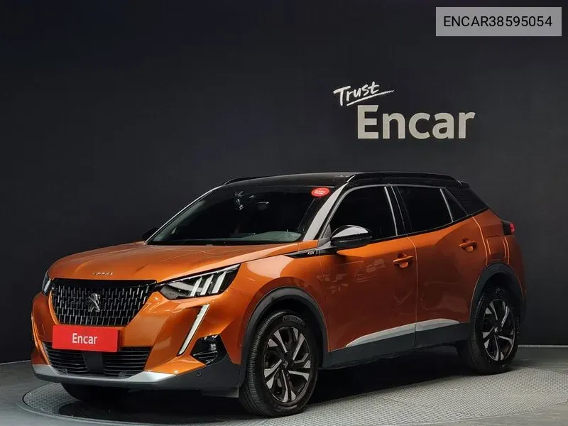 Peugeot 2008 2Nd Generation 1.5 Bluehdi Gt VIN: ENCAR38595054 Lot: 38595054
