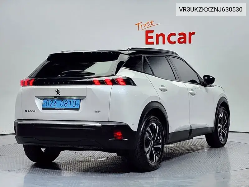 E-2008 2Nd Generation Ev Gt VIN: VR3UKZKXZNJ630530 Lot: 40118357