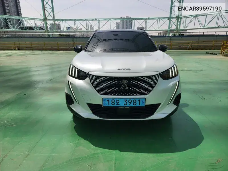 E-2008 2Nd Generation Ev Gt VIN: ENCAR39597190 Lot: 39597190