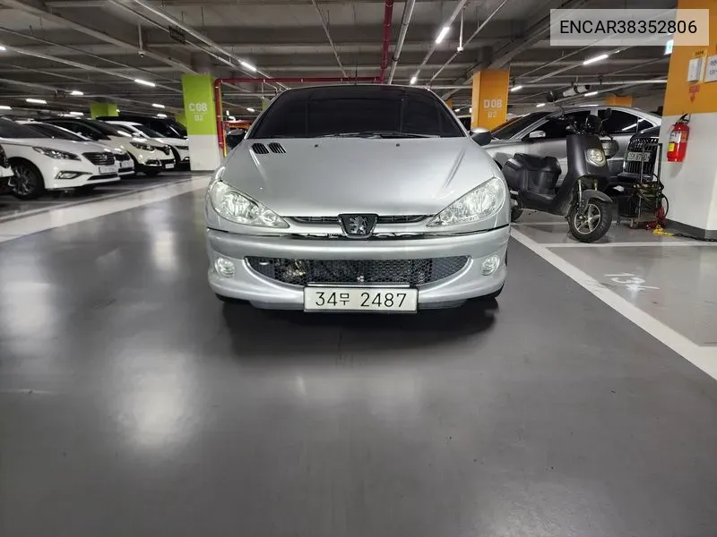 Peugeot 206Cc 1.6 Convertible 1St Generation VIN: ENCAR38352806 Lot: 38352806