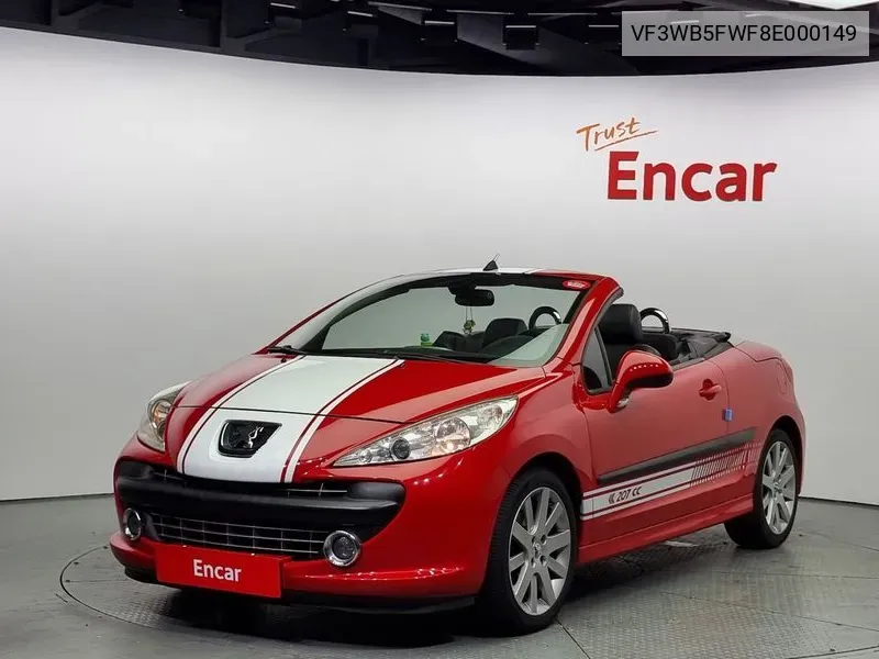207Cc 1.6 1St Generation VIN: VF3WB5FWF8E000149 Lot: 37326533