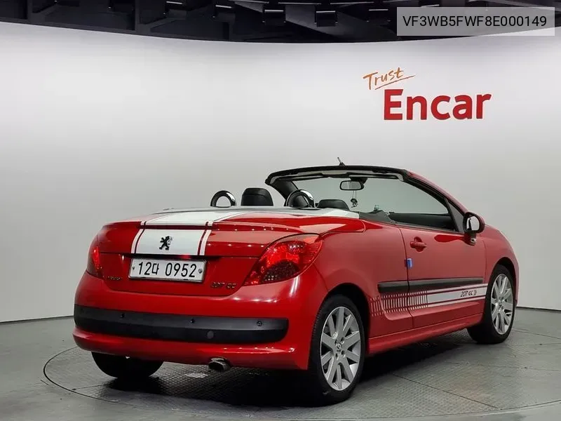 207Cc 1.6 1St Generation VIN: VF3WB5FWF8E000149 Lot: 37326533