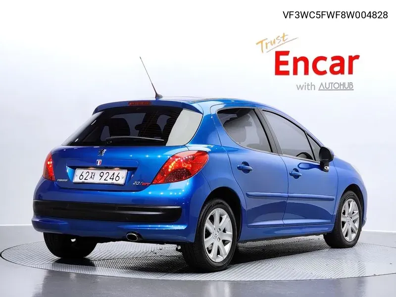 Peugeot 207Gt 1.6 1St Generation VIN: VF3WC5FWF8W004828 Lot: 37362043
