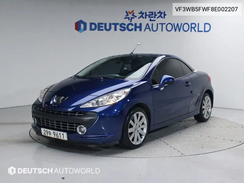 207Cc 1.6 1St Generation VIN: VF3WB5FWF8E002207 Lot: 38718496