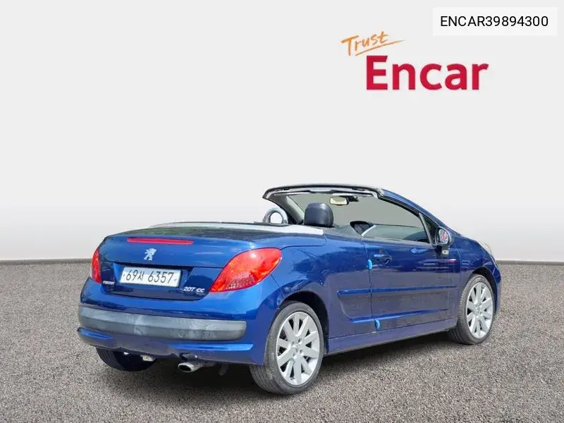 207Cc 1.6 1St Generation VIN: ENCAR39894300 Lot: 39894300
