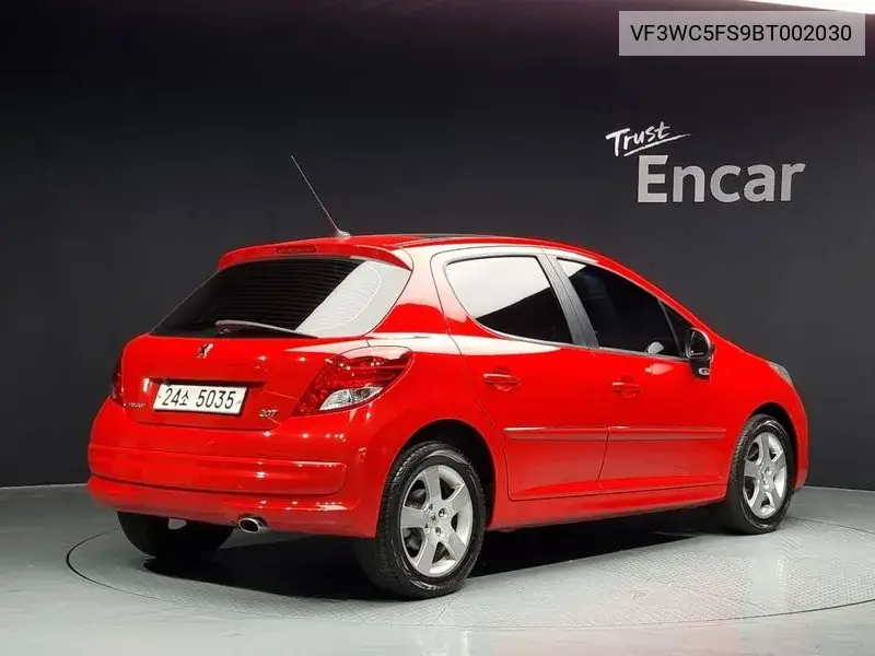 207Gt 1.6 1St Generation VIN: VF3WC5FS9BT002030 Lot: 39302136