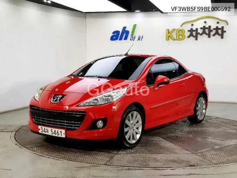 207Cc 1.6 1St Generation VIN: VF3WB5FS9BE000592 Lot: 39323613