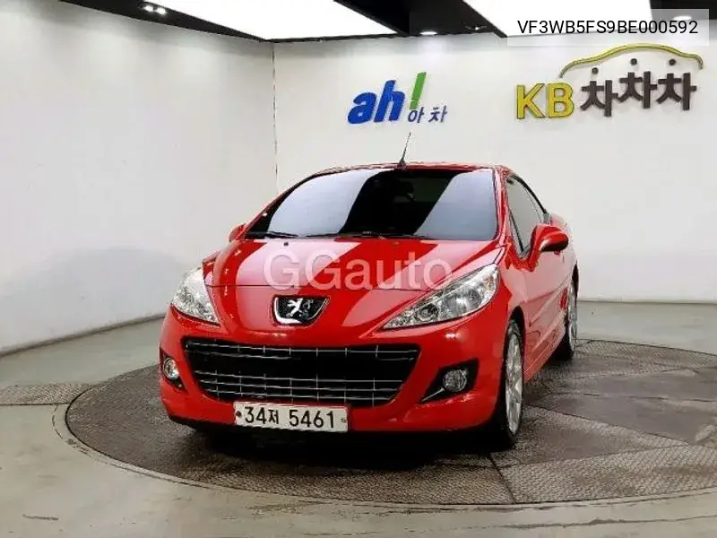 207Cc 1.6 1St Generation VIN: VF3WB5FS9BE000592 Lot: 39323613