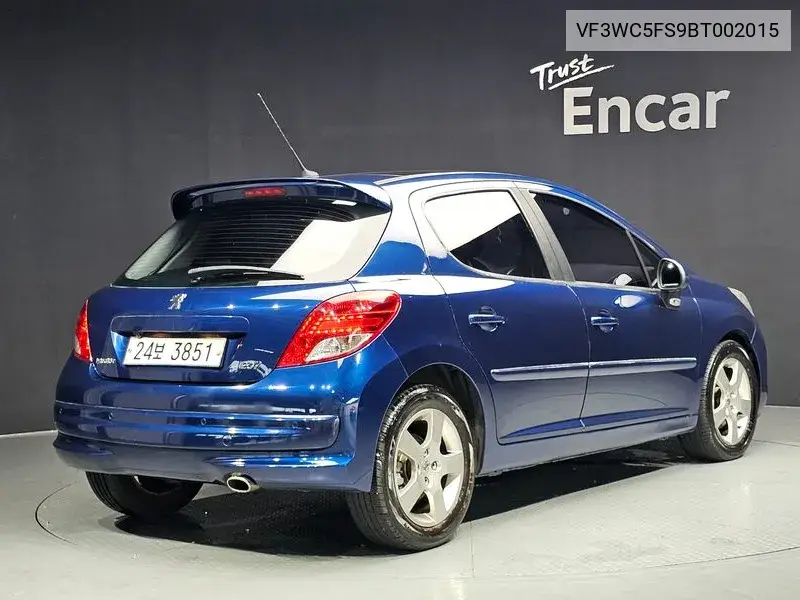 207Gt 1.6 1St Generation VIN: VF3WC5FS9BT002015 Lot: 39995301