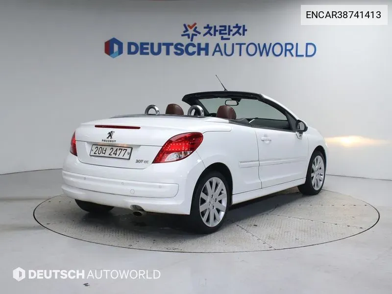 207Cc 1.6 1St Generation VIN: ENCAR38741413 Lot: 38741413