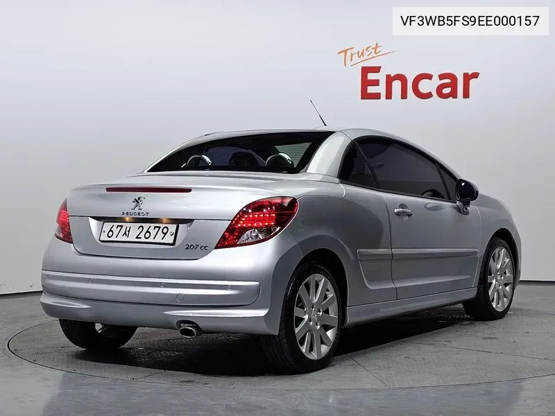 207Cc 1.6 1St Generation VIN: VF3WB5FS9EE000157 Lot: 38820430