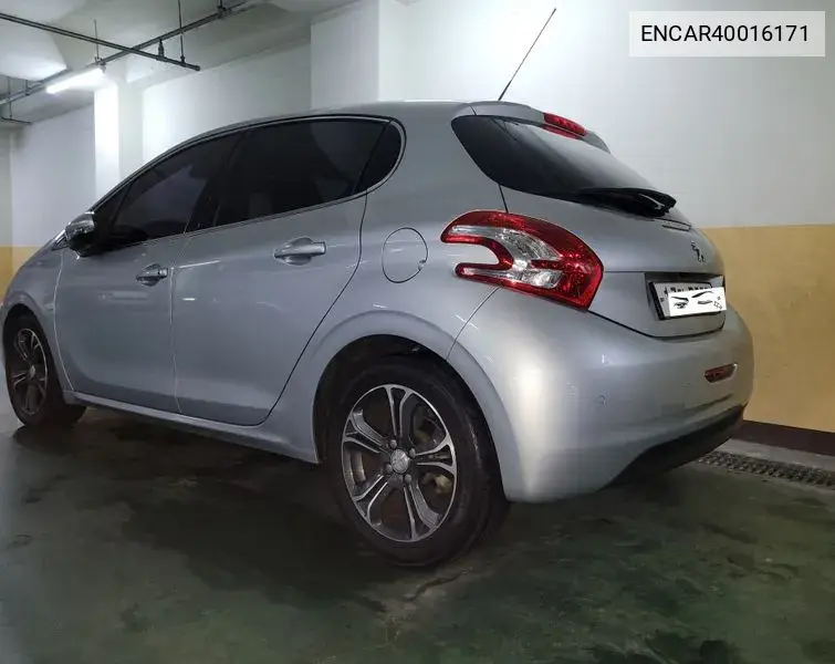 208 1.6 E-Hdi Pelin 5 Door VIN: ENCAR40016171 Lot: 40016171