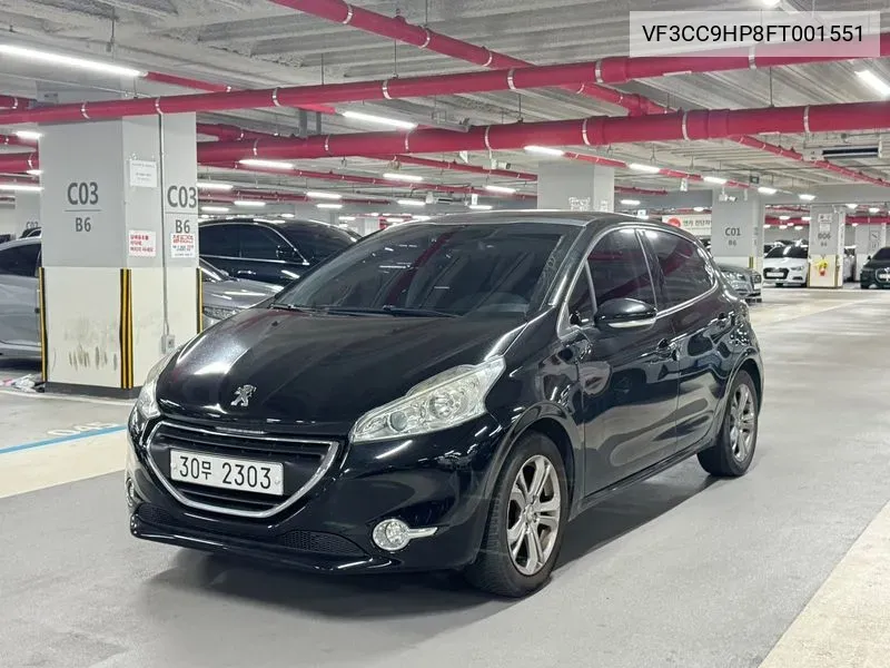 208 1.6 E-Hdi Eco 5 Door VIN: VF3CC9HP8FT001551 Lot: 38506339