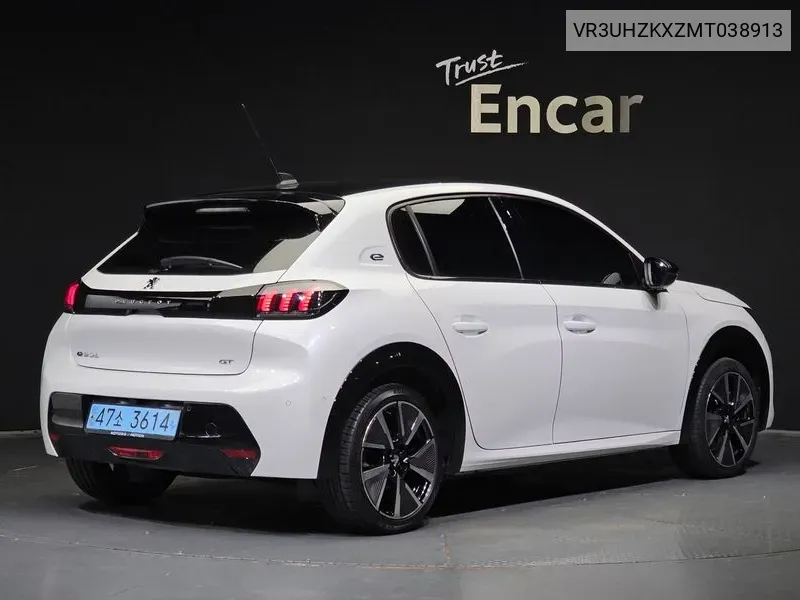 Peugeot E-208 2Nd Generation Gt VIN: VR3UHZKXZMT038913 Lot: 37990219