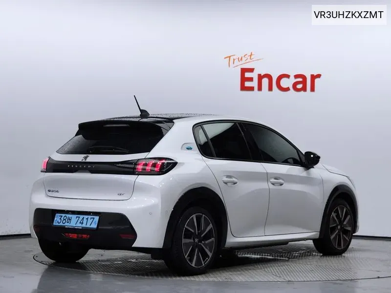 Peugeot E-208 2Nd Generation Gt VIN: VR3UHZKXZMT Lot: 38186256