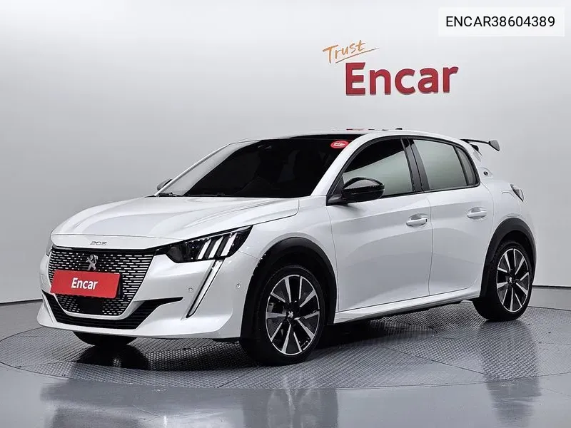 Peugeot E-208 2Nd Generation Gt Line VIN: ENCAR38604389 Lot: 38604389