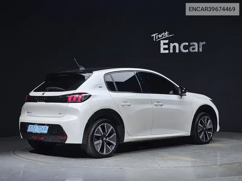 E-208 2Nd Generation Gt Line VIN: ENCAR39674469 Lot: 39674469