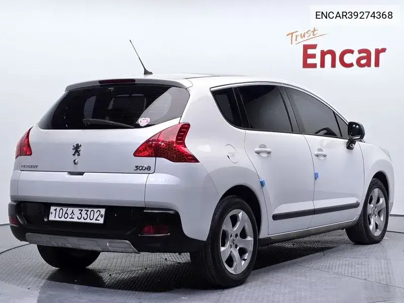 3008 2.0 Hdi 1St Generation VIN: ENCAR39274368 Lot: 39274368