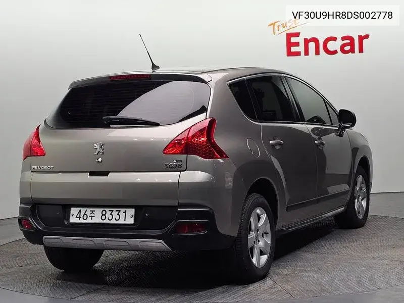3008 1.6 E-Hdi 1St Generation VIN: VF30U9HR8DS002778 Lot: 39108217