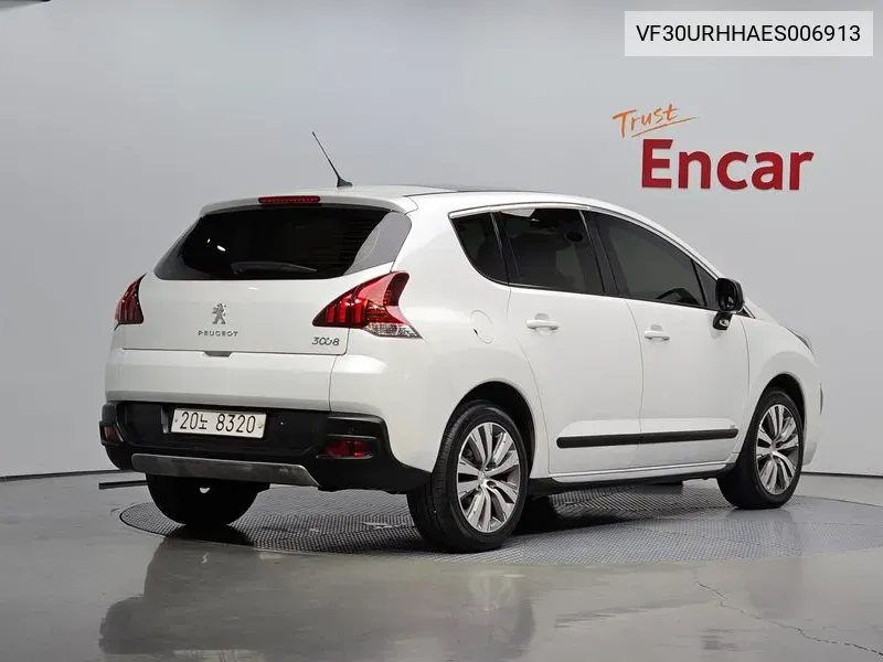 Peugeot 3008 2.0 Hdi 1St Generation VIN: VF30URHHAES006913 Lot: 38099280
