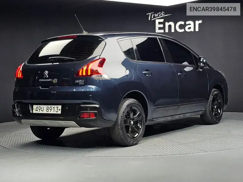3008 1.6 E-Hdi 1St Generation VIN: ENCAR39845478 Lot: 39845478