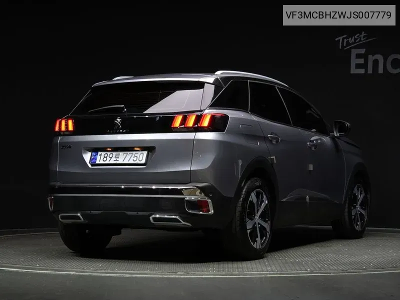 Peugeot 3008 2Nd Generation 1.6 Bluehdi Allure VIN: VF3MCBHZWJS007779 Lot: 38078023