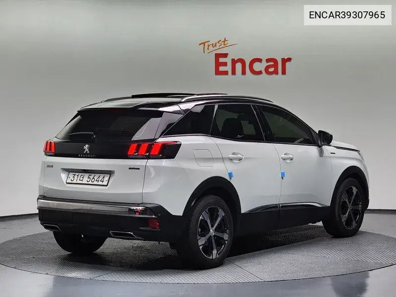 3008 2Nd Generation 1.6 Bluehdi Gt Line VIN: ENCAR39307965 Lot: 39307965