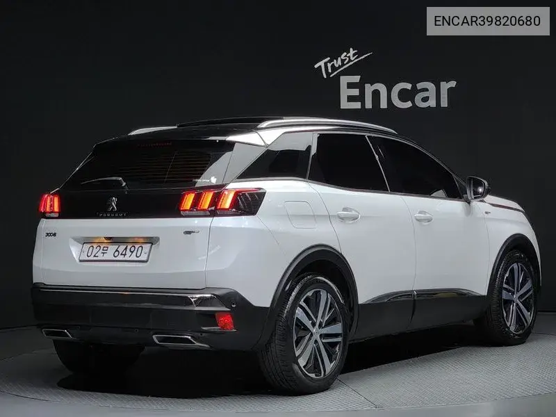 3008 2Nd Generation 2.0 Bluehdi Gt VIN: ENCAR39820680 Lot: 39820680