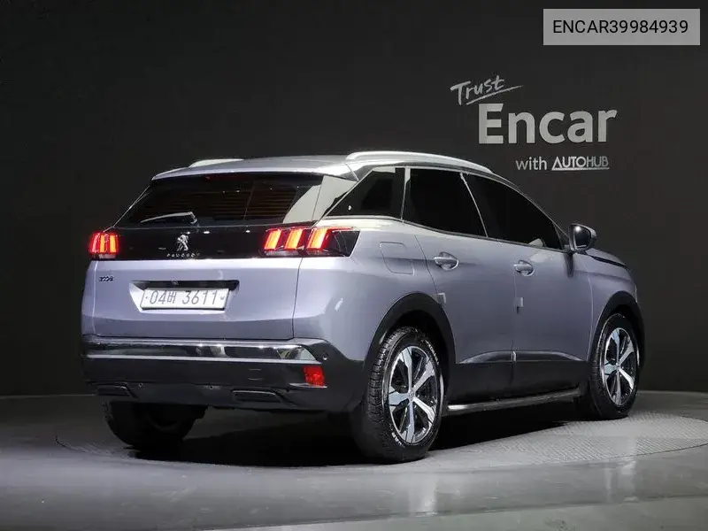 3008 2Nd Generation 1.6 Bluehdi Allure VIN: ENCAR39984939 Lot: 39984939