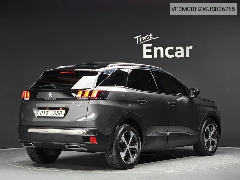 Peugeot 3008 2Nd Generation 1.6 Bluehdi Gt Line VIN: VF3MCBHZWJS036765 Lot: 38075066