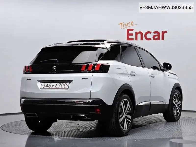 3008 2Nd Generation 2.0 Bluehdi Gt VIN: VF3MJAHWWJS033355 Lot: 39239560