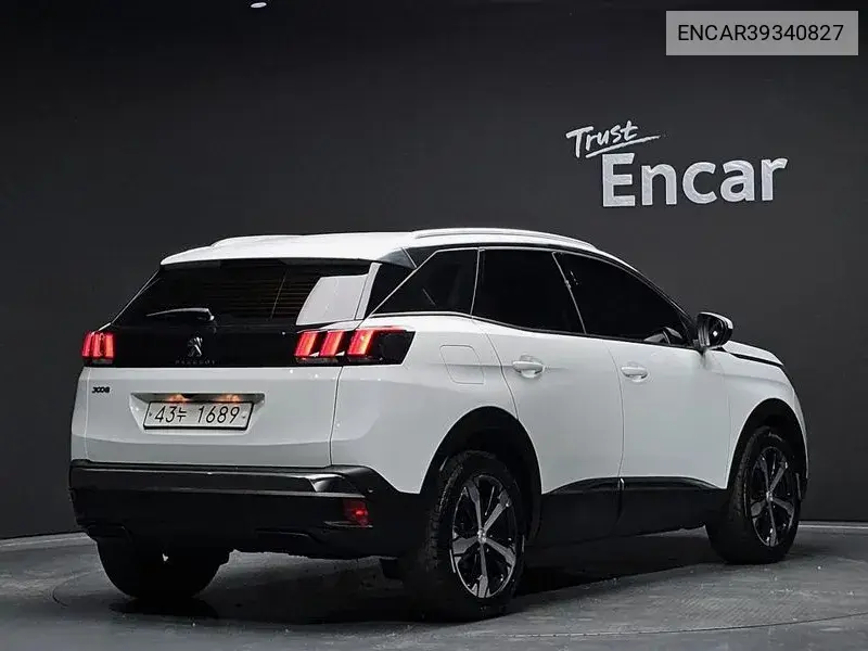 3008 2Nd Generation 1.6 Bluehdi Allure VIN: ENCAR39340827 Lot: 39340827
