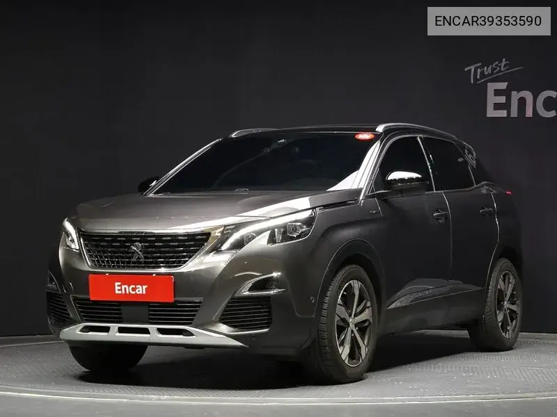 3008 2Nd Generation 1.5 Bluehdi Gt Line VIN: ENCAR39353590 Lot: 39353590