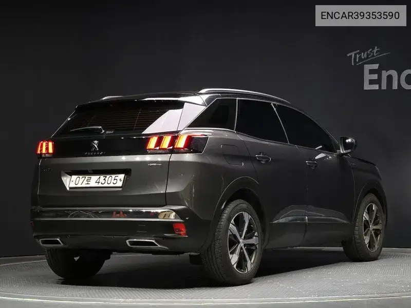 3008 2Nd Generation 1.5 Bluehdi Gt Line VIN: ENCAR39353590 Lot: 39353590