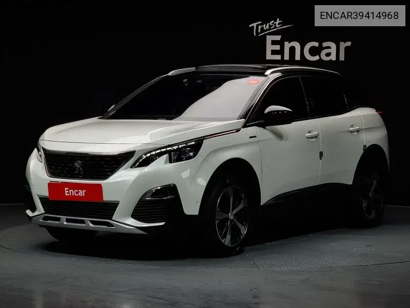 3008 2Nd Generation 1.6 Bluehdi Gt Line VIN: ENCAR39414968 Lot: 39414968