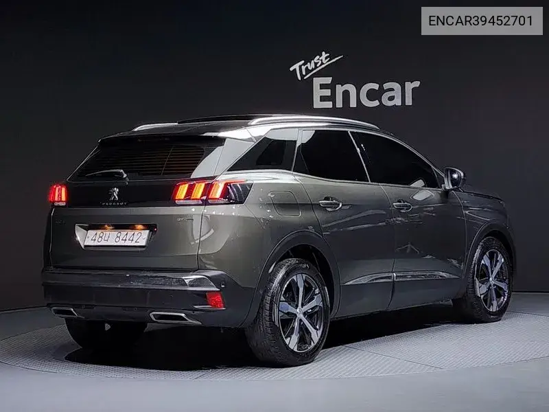 3008 2Nd Generation 1.6 Bluehdi Gt Line VIN: ENCAR39452701 Lot: 39452701