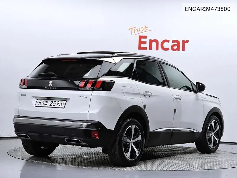 3008 2Nd Generation 1.5 Bluehdi Gt Line VIN: ENCAR39473800 Lot: 39473800