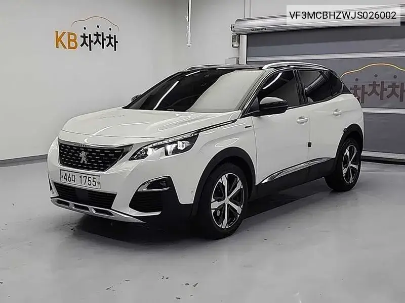 3008 2Nd Generation 1.6 Bluehdi Gt Line VIN: VF3MCBHZWJS026002 Lot: 39522111