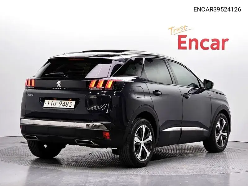 3008 2Nd Generation 1.6 Bluehdi Gt Line VIN: ENCAR39524126 Lot: 39524126