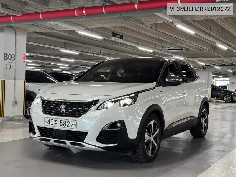 3008 2Nd Generation 2.0 Bluehdi Gt VIN: VF3MJEHZRKS012072 Lot: 39577346
