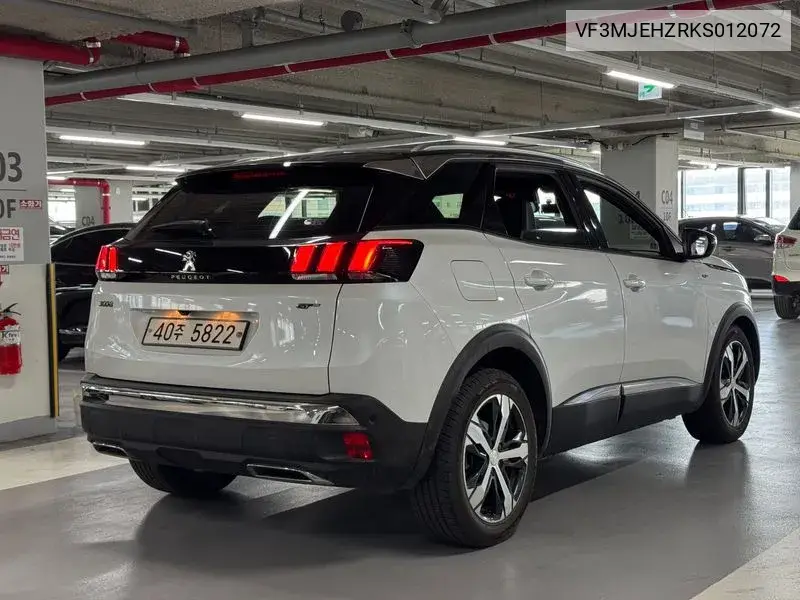 3008 2Nd Generation 2.0 Bluehdi Gt VIN: VF3MJEHZRKS012072 Lot: 39577346